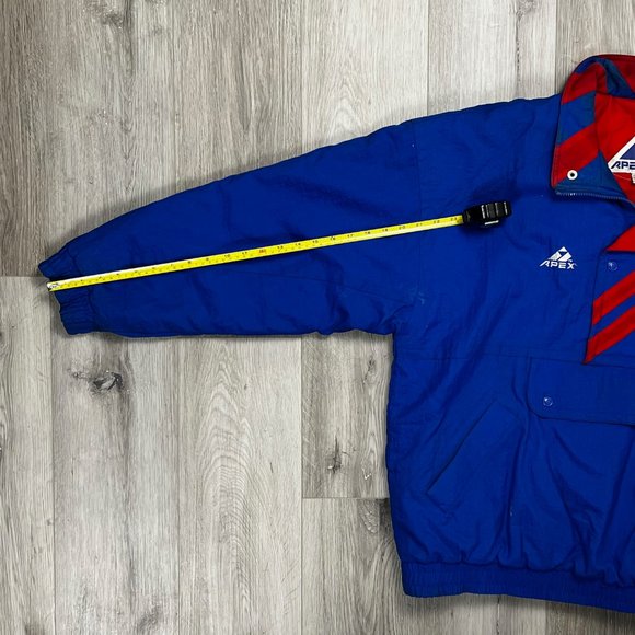 Apex One Vintage Created For The Professional Athlete Blue/Red Large Winter Ski - Picture 10 of 10